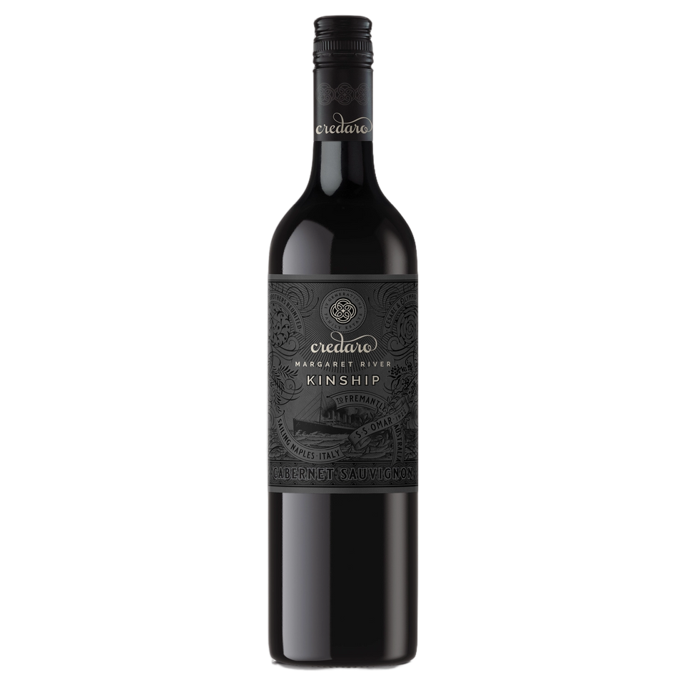 A bottle of Credaro Kinship Cabernet Sauvignon 2024 750ml Red Wine