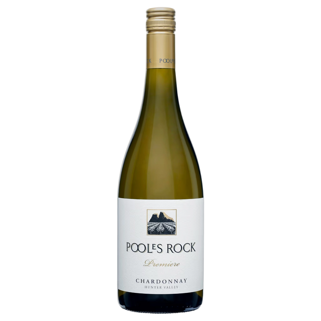 A bottle of Pooles Rock Premiere Chardonnay 2024 750ml White Wine
