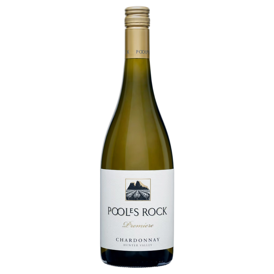 A bottle of Pooles Rock Premiere Chardonnay 2024 750ml White Wine