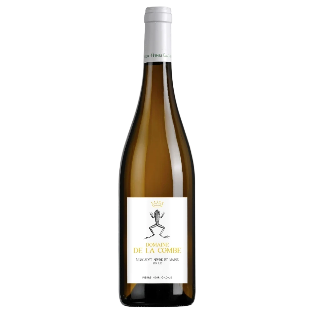 A bottle of Domaine de la Combe Muscadet Sevre et Maine Sur Lie 2025 750ml White Wine