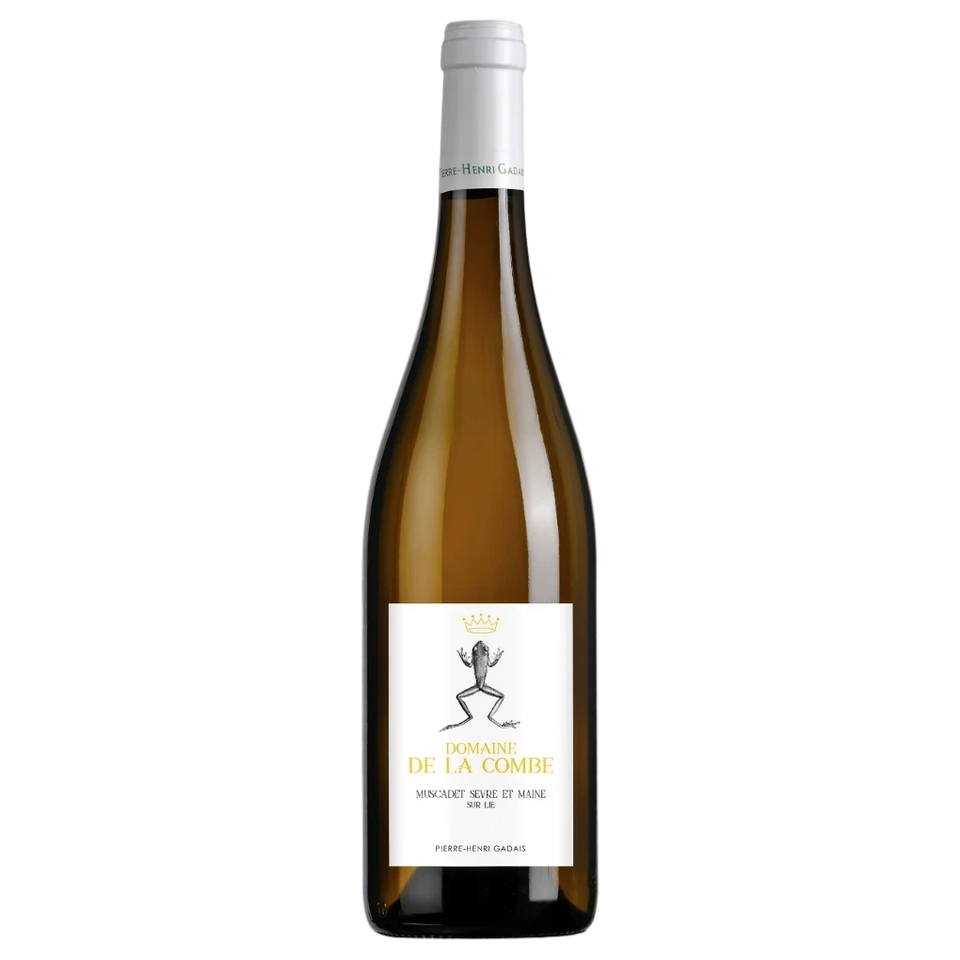 A bottle of Domaine de la Combe Muscadet Sevre et Maine Sur Lie 2025 750ml White Wine