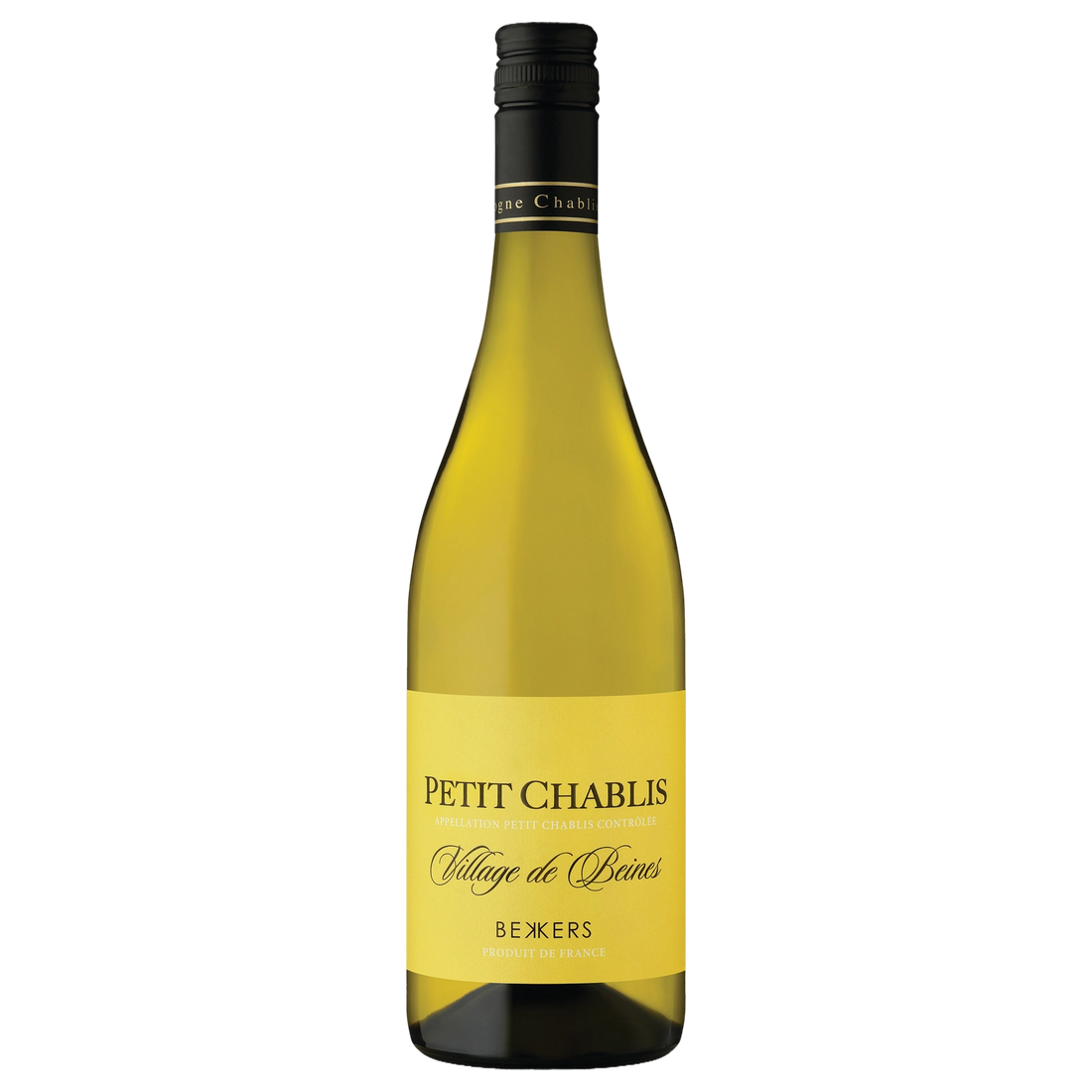 A bottle of Bekkers Petit Chablis 2024 750ml White Wine