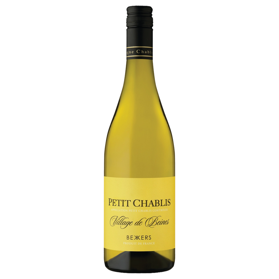 A bottle of Bekkers Petit Chablis 2024 750ml White Wine