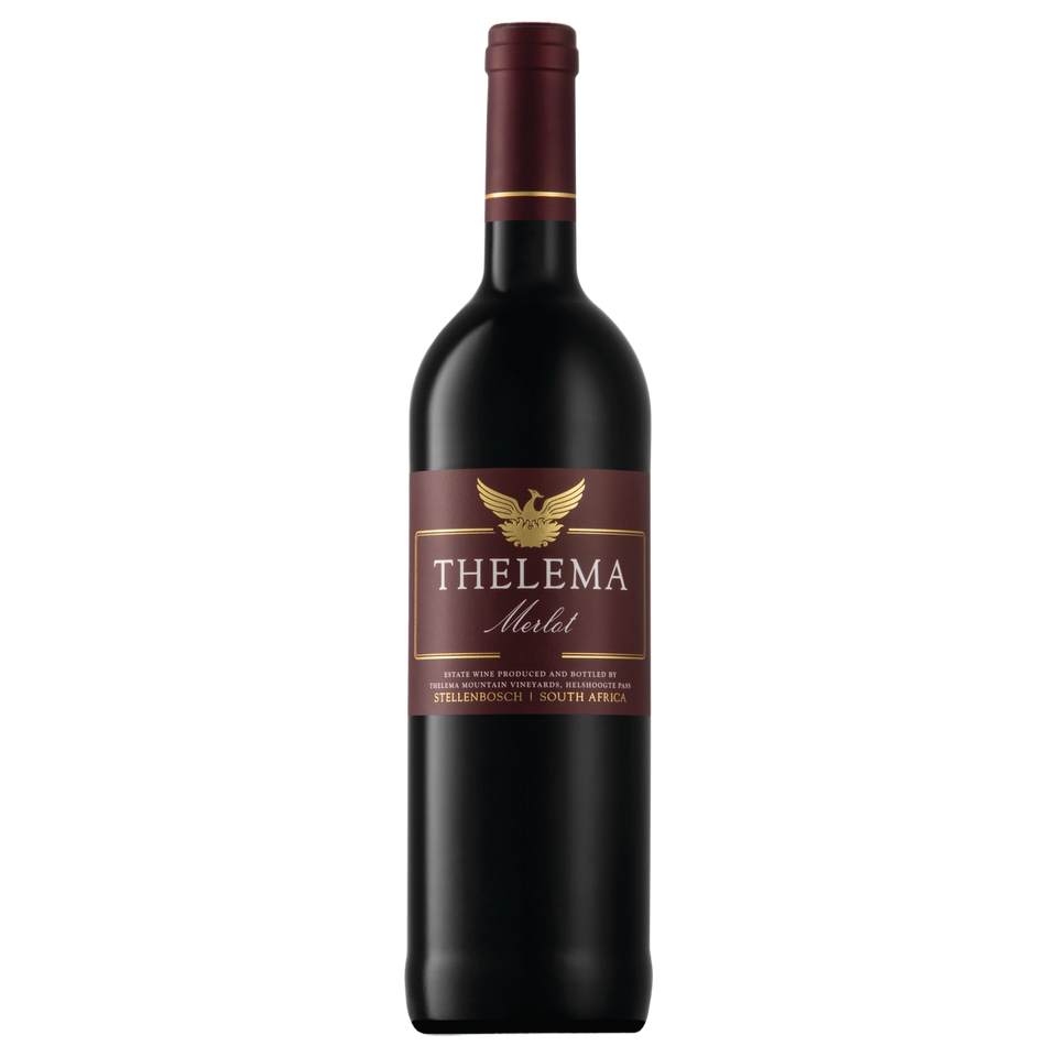 A bottle of Thelema Merlot 2021 750ml Red Wine