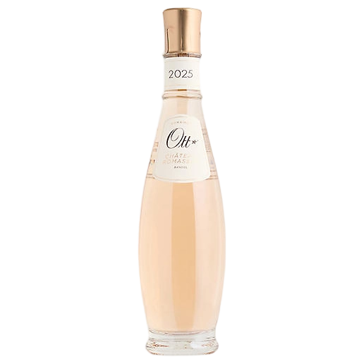 A bottle of Domaines Ott Chateau Romassan Bandol Rose 2025 1500ml Rose Wine