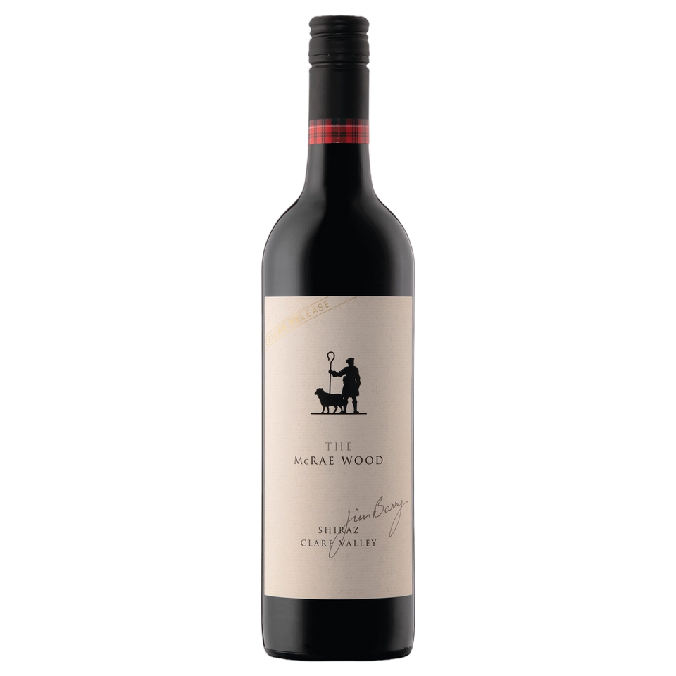 A bottle of Jim Barry The McRae Wood Shiraz Cellar Release 2019 6000ml Red Wine