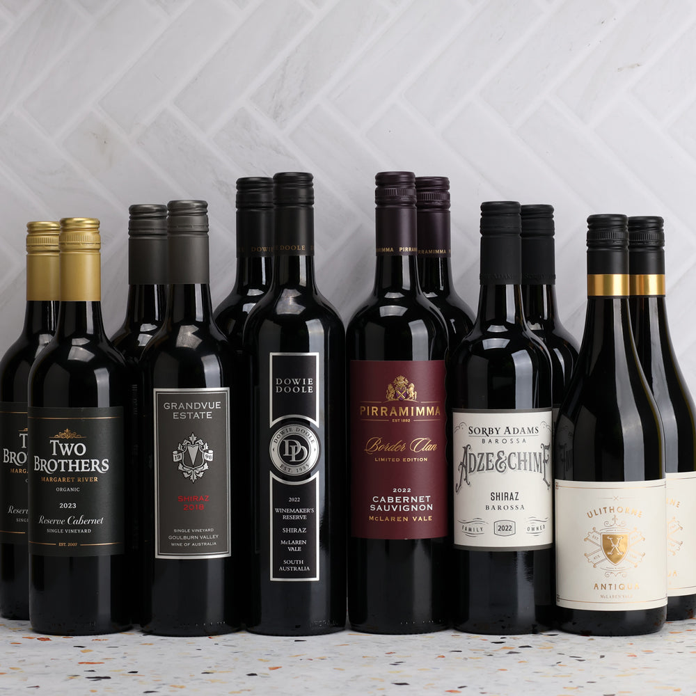 A collection of Red All Star Dozen from The Wine Collective