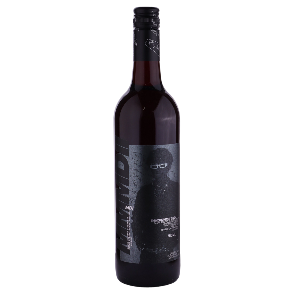 A bottle of MDI Sangiovese 2024 750ml Red Wine