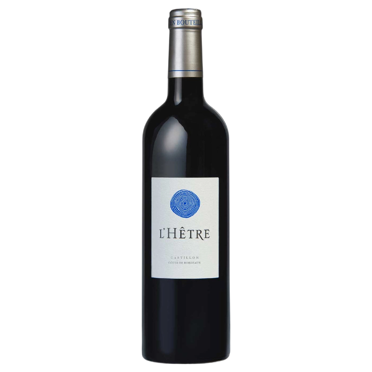 A bottle of L’Hêtre Côtes de Bordeaux 2023 750ml Red Wine