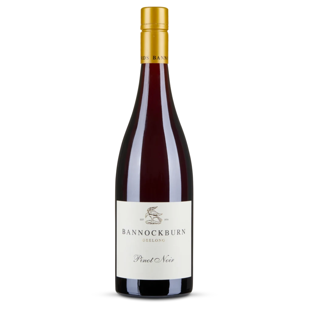 A bottle of Bannockburn Pinot Noir 2025 750ml Red Wine