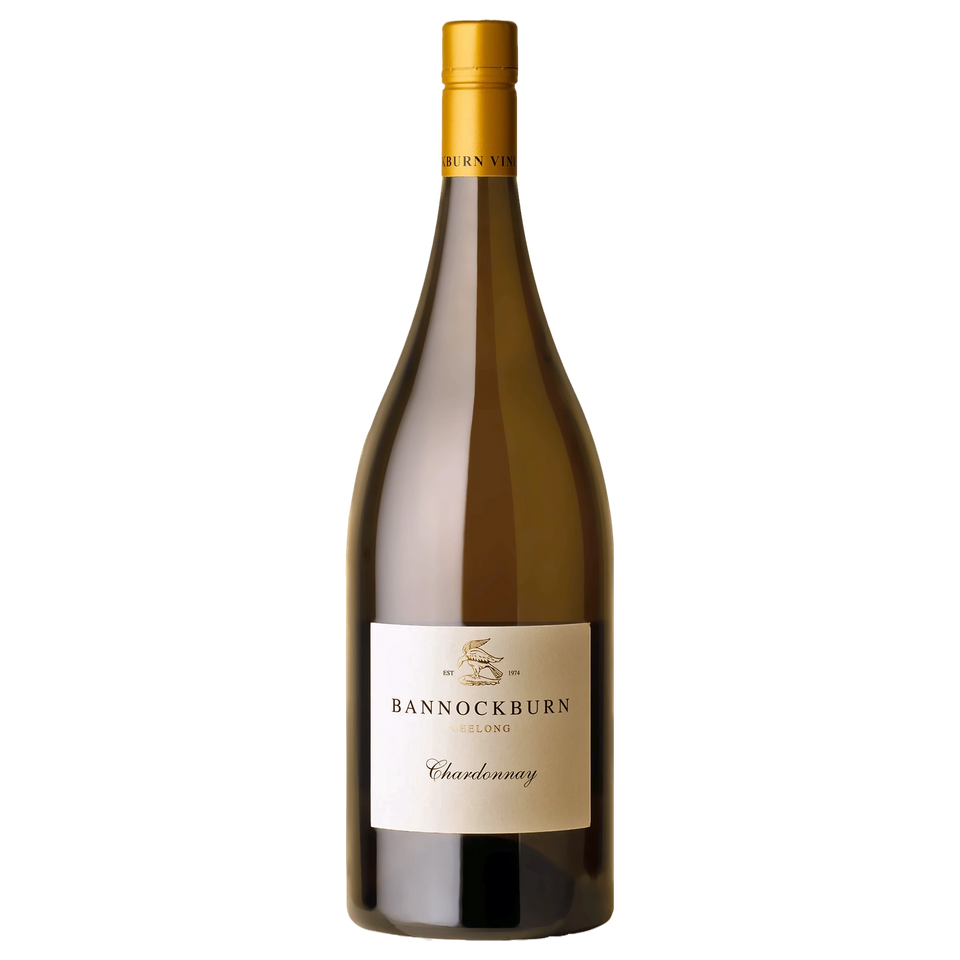 A bottle of Bannockburn Chardonnay 2025 () 2024 1500ml White Wine