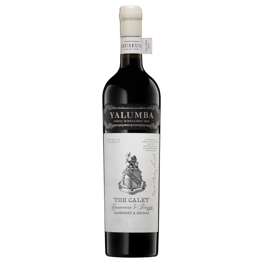 A bottle of Yalumba The Caley Cabernet & Shiraz Museum Release 2016 750ml Red Wine