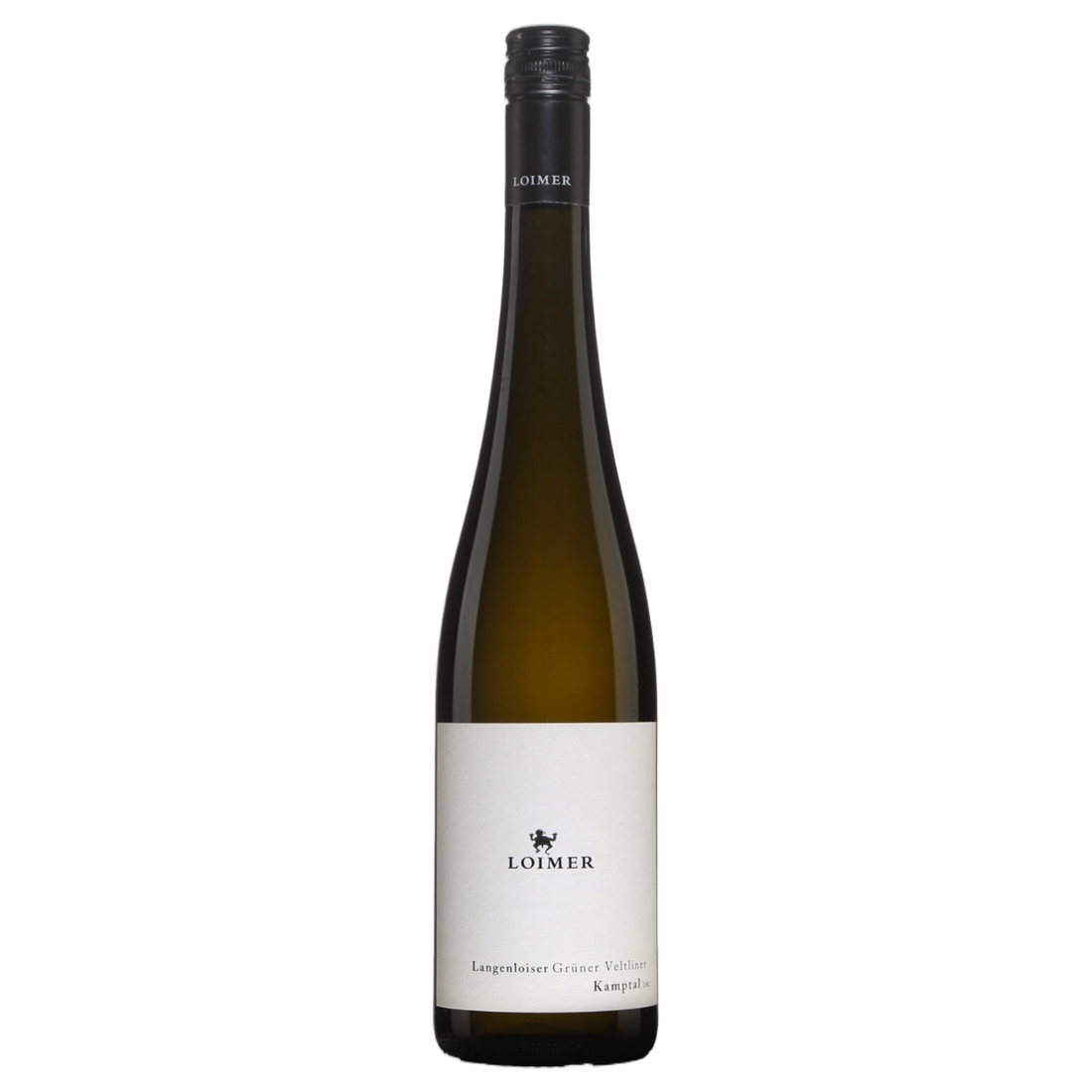 A bottle of Loimer Kamptal Gruner Veltliner Dac 2025 750ml White Wine
