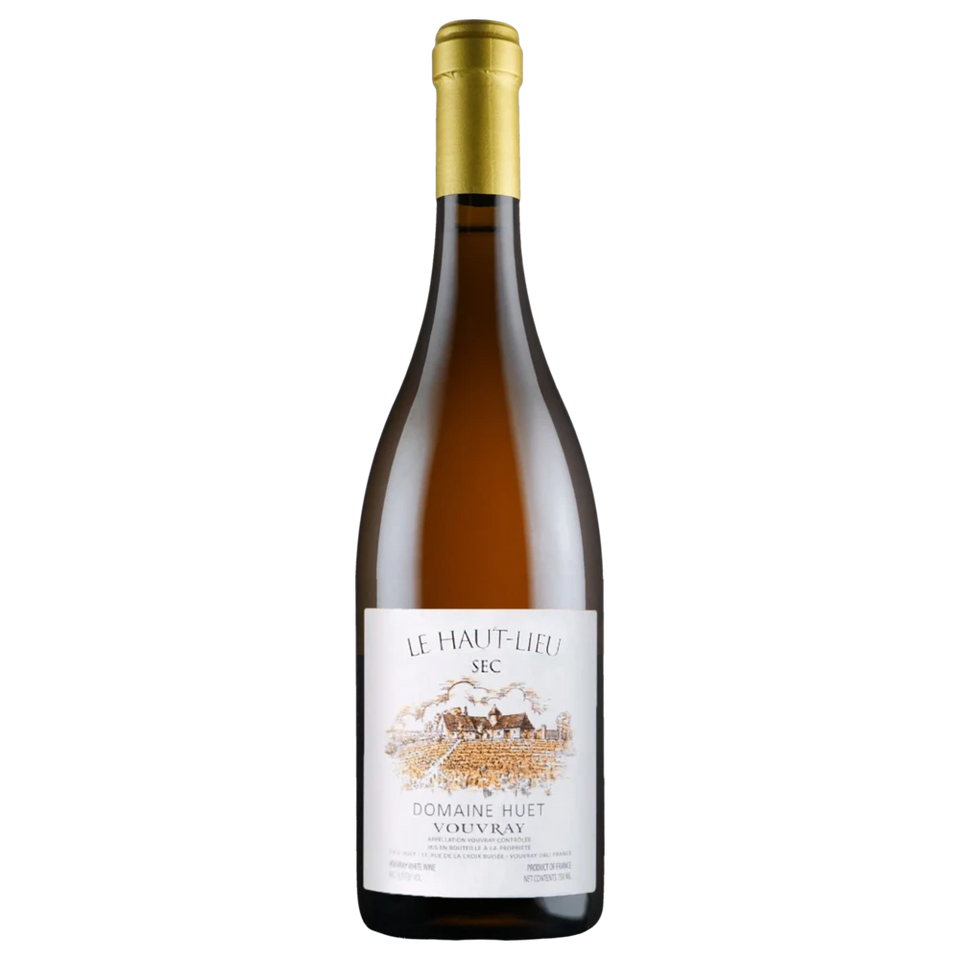 A bottle of Domaine Huet Vouvray Le Haut Lieu Sec 2024 750ml White Wine
