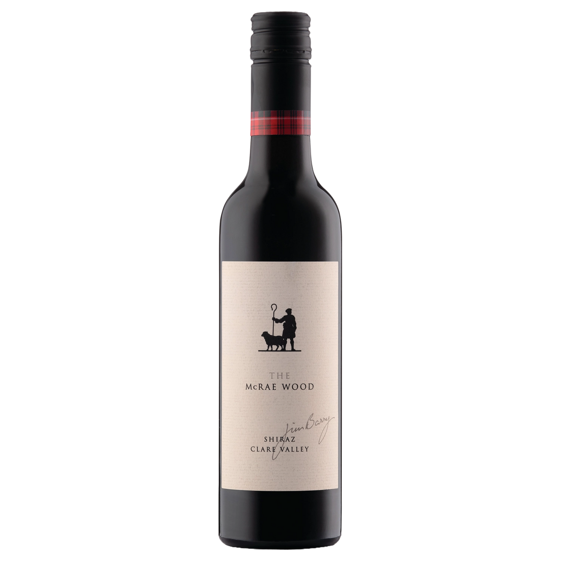 A bottle of Jim Barry The McRae Wood Shiraz Cellar Release 2013 375ml Red Wine