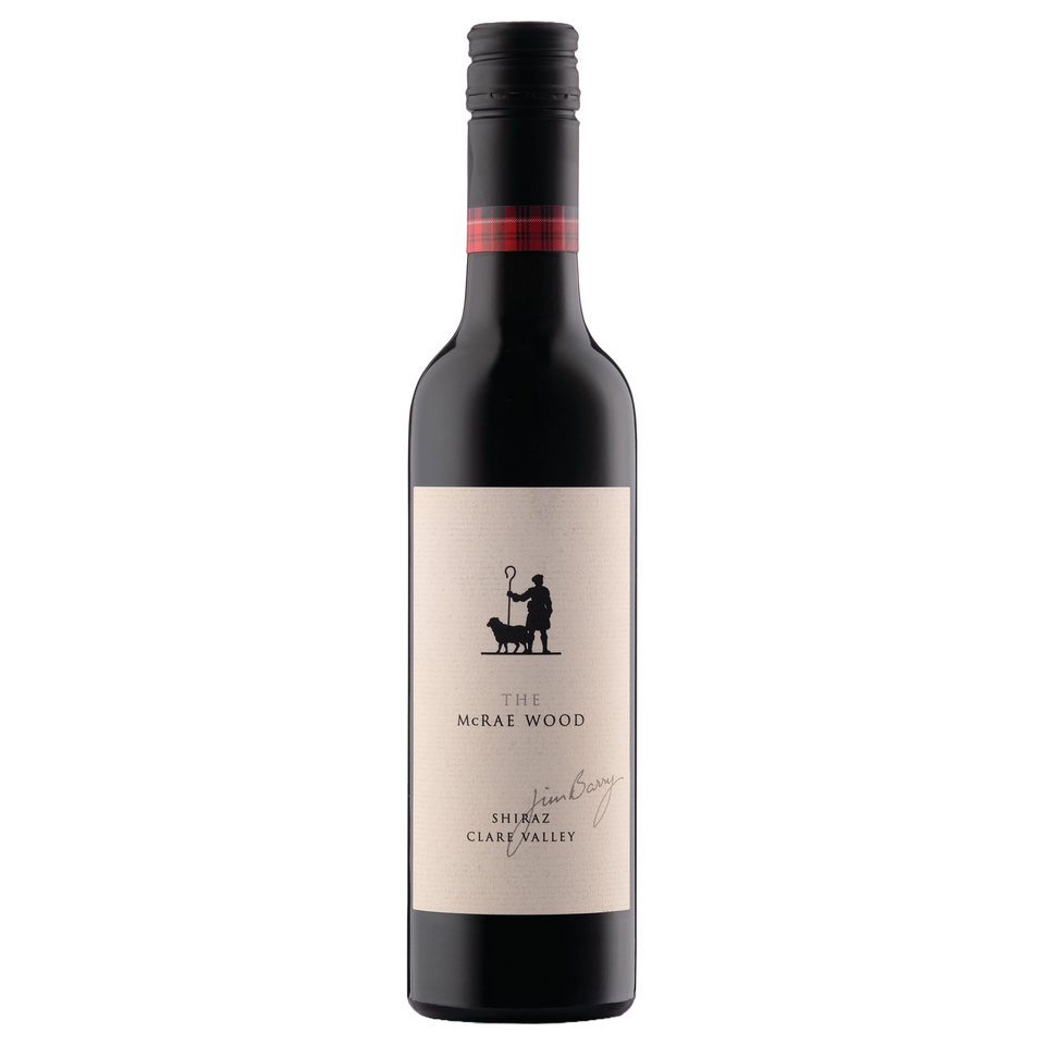 A bottle of Jim Barry The McRae Wood Shiraz Cellar Release 2013 375ml Red Wine