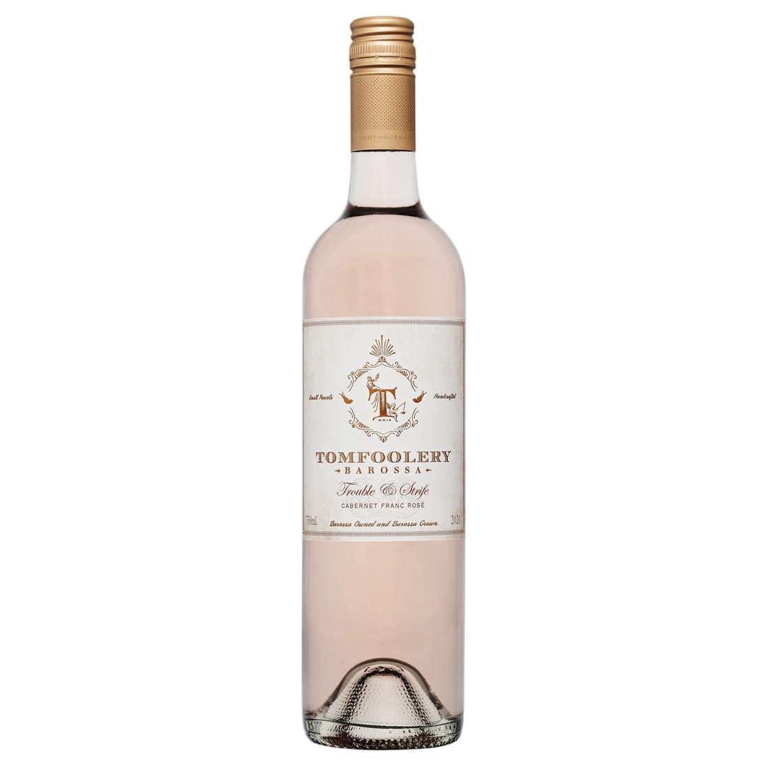 A bottle of Tomfoolery Trouble & Strife Rose 2026 750ml Rose Wine