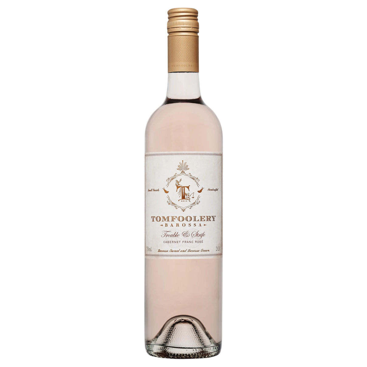 A bottle of Tomfoolery Trouble & Strife Rose 2026 750ml Rose Wine