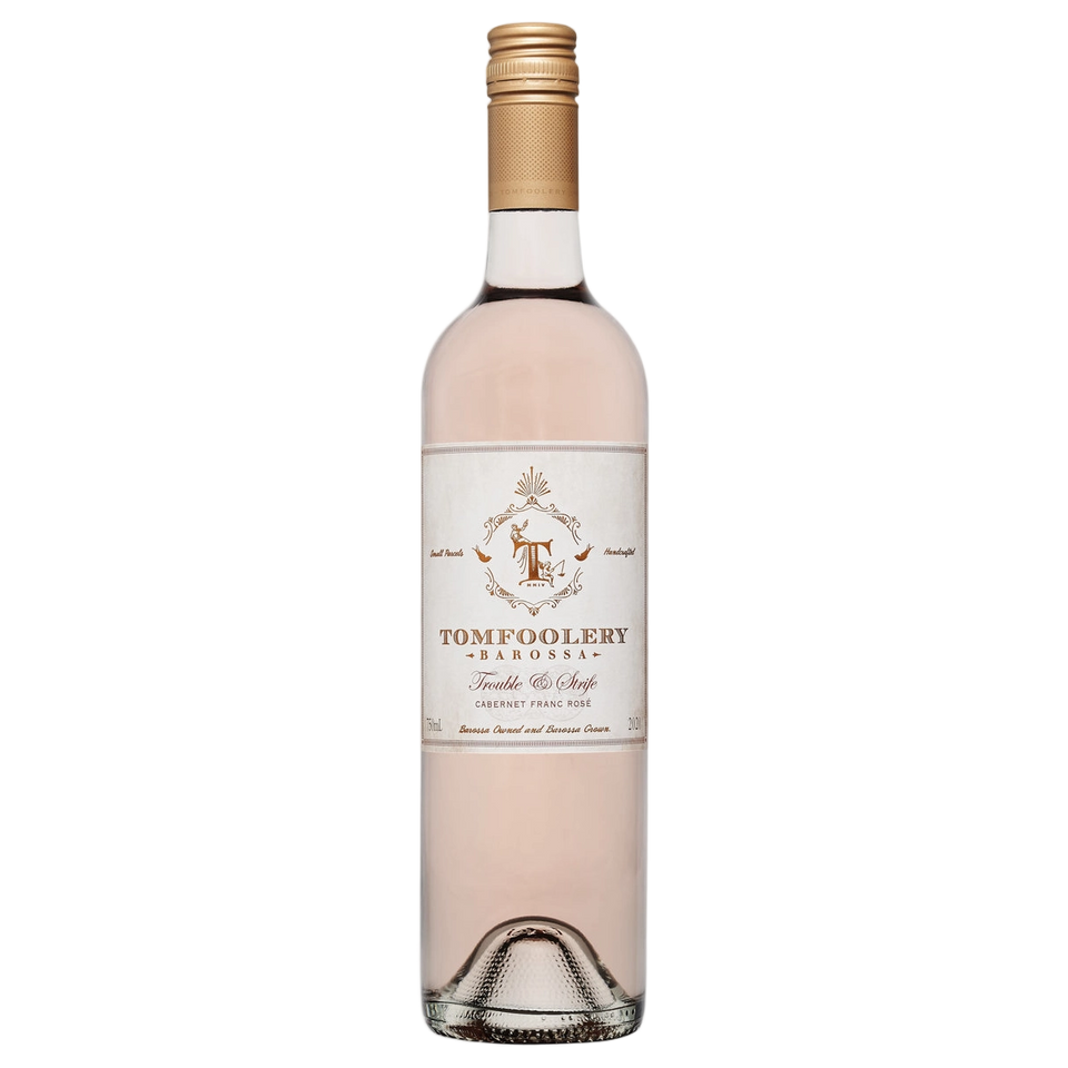 A bottle of Tomfoolery Trouble & Strife Rose 2026 750ml Rose Wine