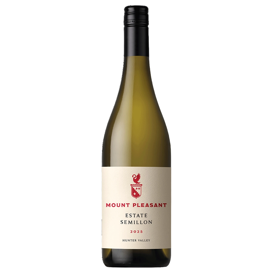 A bottle of Mount Pleasant Estate Semillon 2025 750ml White Wine