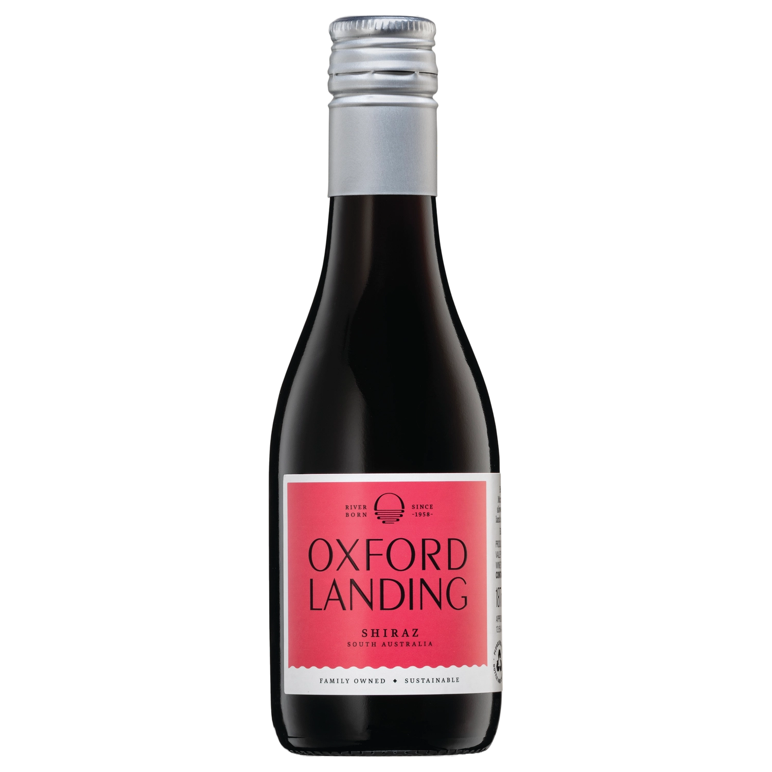 A bottle of Oxford Landing Shiraz 2025 187ml Red Wine