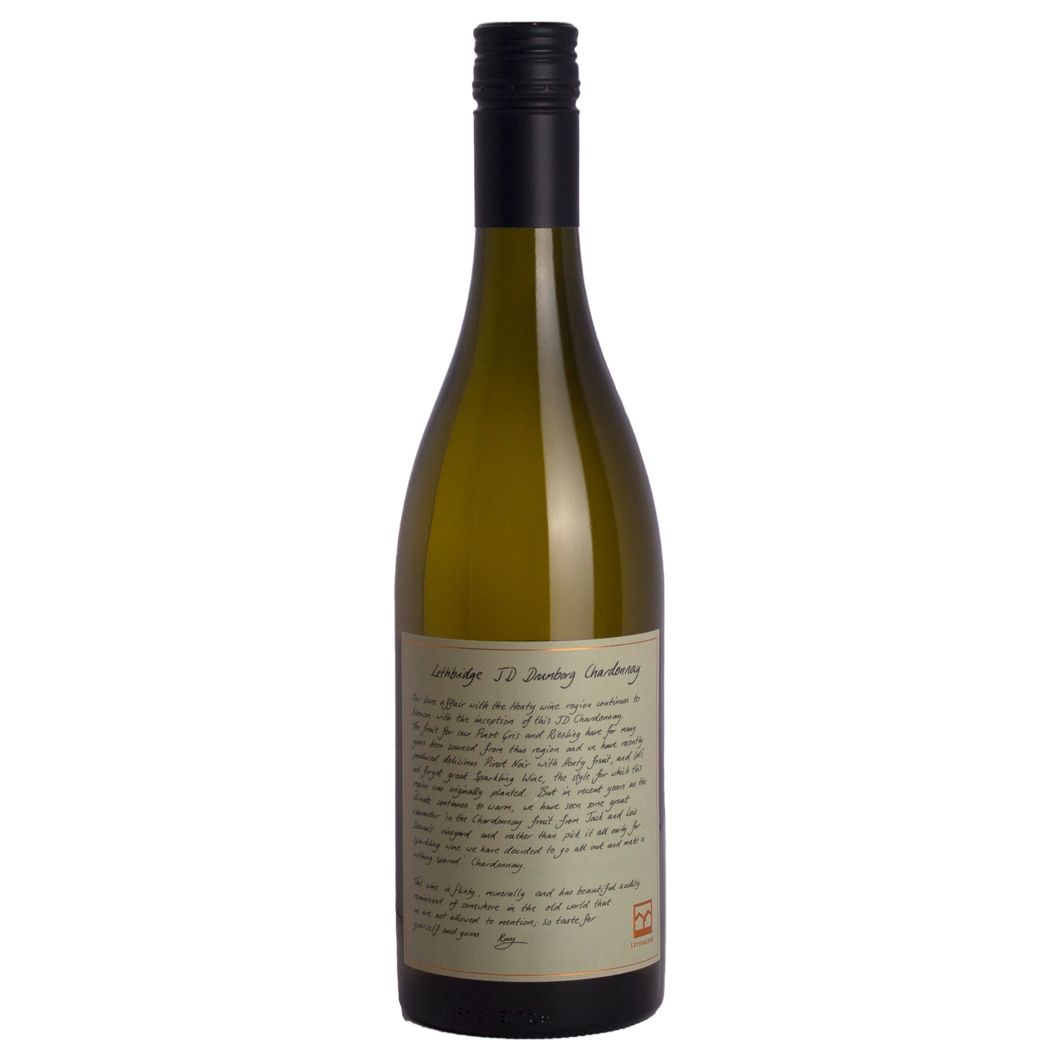 A bottle of Lethbridge SV Drumborg Chardonnay 2023 750ml White Wine