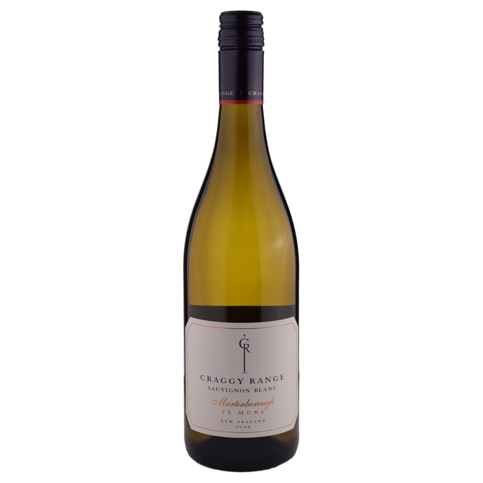 A bottle of Craggy Range Te Muna Road Sauvignon Blanc 2025 750ml White Wine