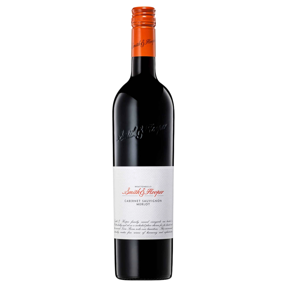 A bottle of Smith & Hooper Cabernet Merlot 2024 750ml Red Wine