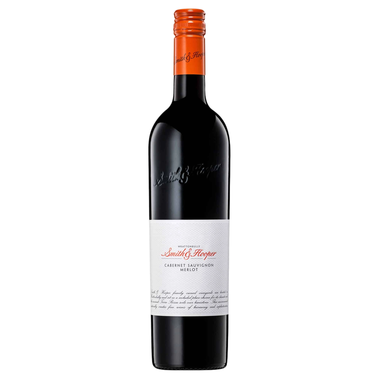 A bottle of Smith & Hooper Cabernet Merlot 2024 750ml Red Wine