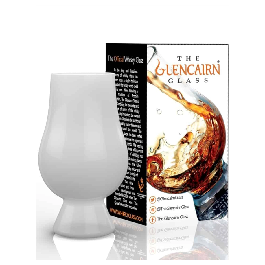 Glencairn Original WHITE Whisky Glass with Carton