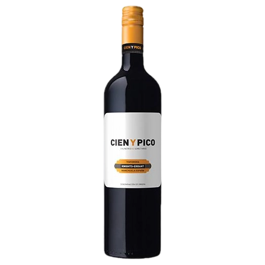 A bottle of Cien Y Pico Knight's Errant Garnacha Tintorera Reserva 2012 750ml Red Wine