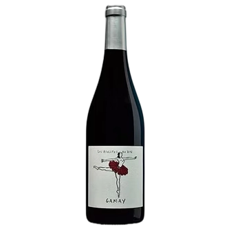A bottle of Les Athletes Du Vin Loire Aop Touraine Gamay Red 2023 750ml Red Wine