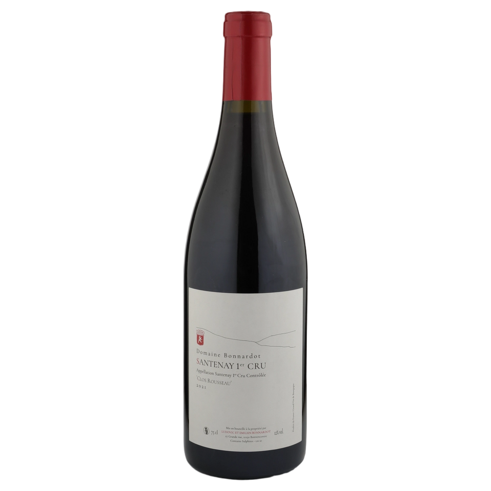 A bottle of Domaine Ludovic Bonnardot Santenay Rouge Red 2022 750ml Red Wine
