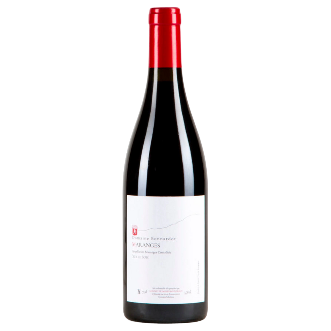 A bottle of Domaine Ludovic Bonnardot Maranges 'Sur Le Bois' Red 2022 750ml Red Wine