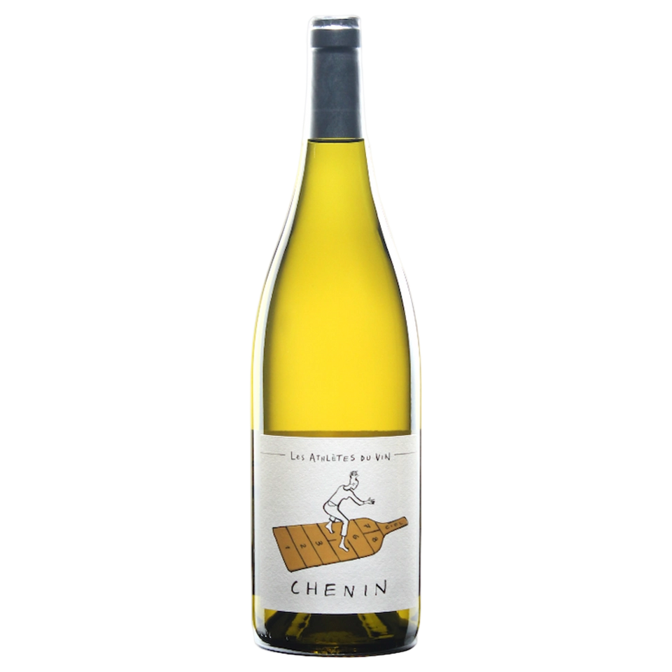 A bottle of Les Athletes Du Vin VDF Chenin Blanc 2024 750ml White Wine