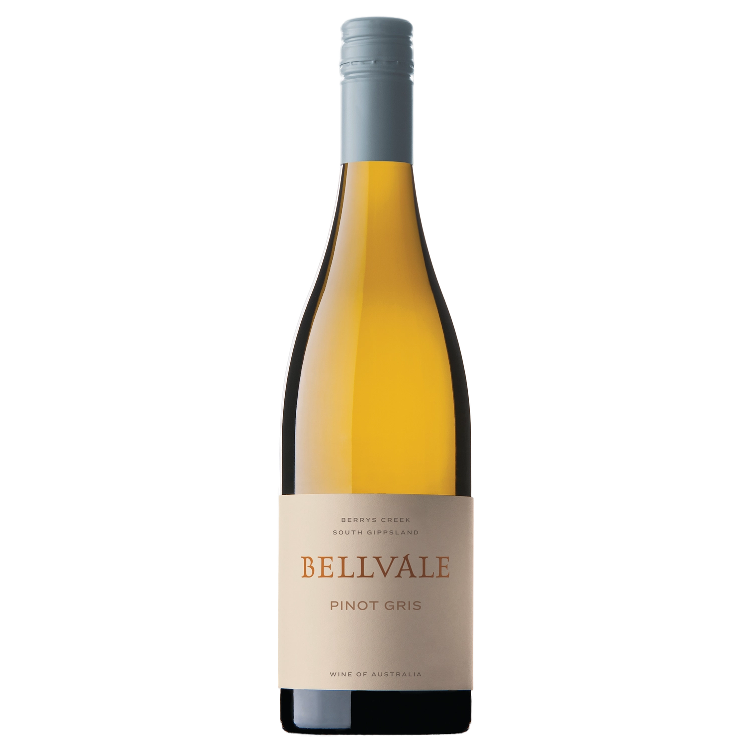 A bottle of Bellvale Pinot Gris 2025 750ml White Wine