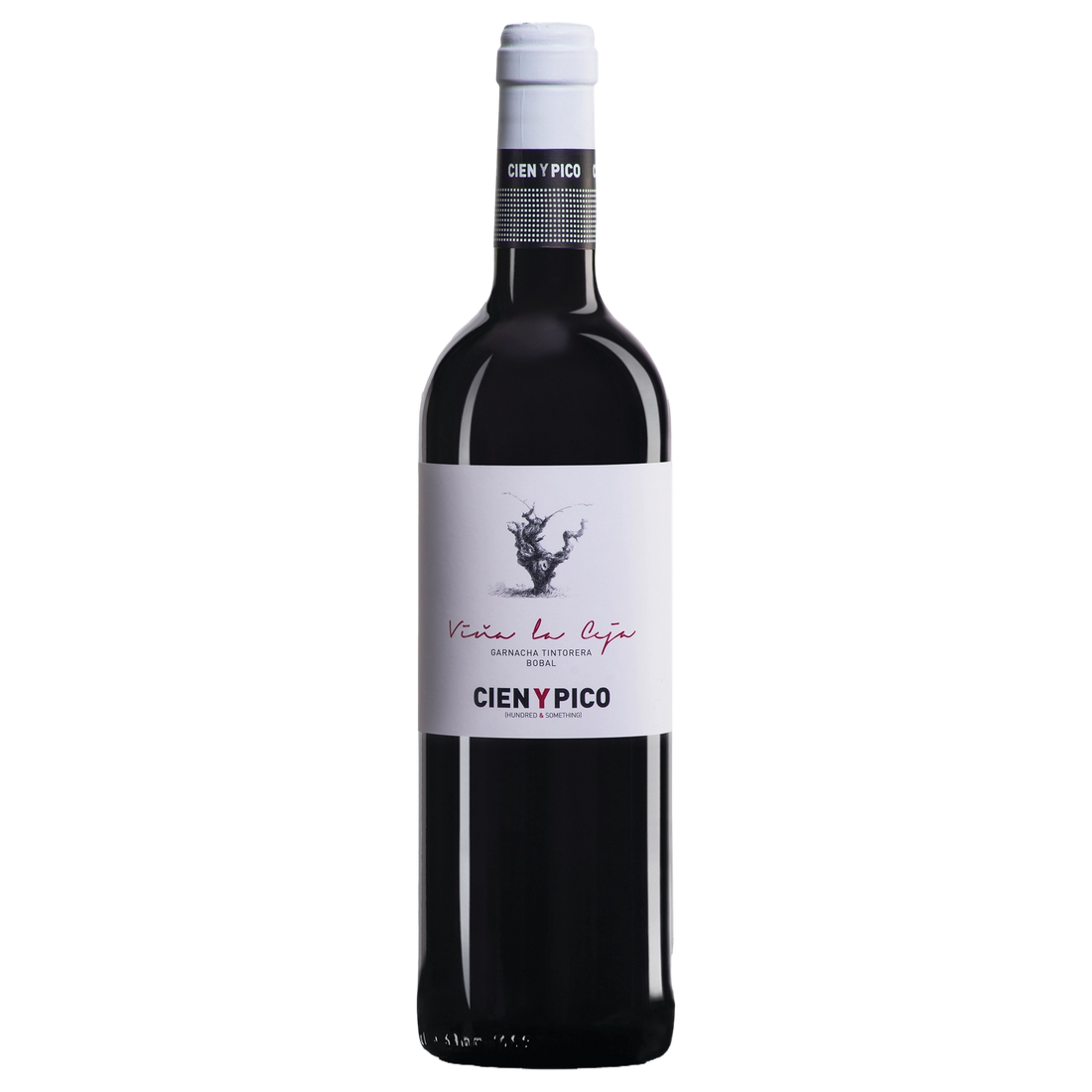 A bottle of Cien Y Pico Viña La Ceja Bobal Garnacha 2021 750ml Red Wine