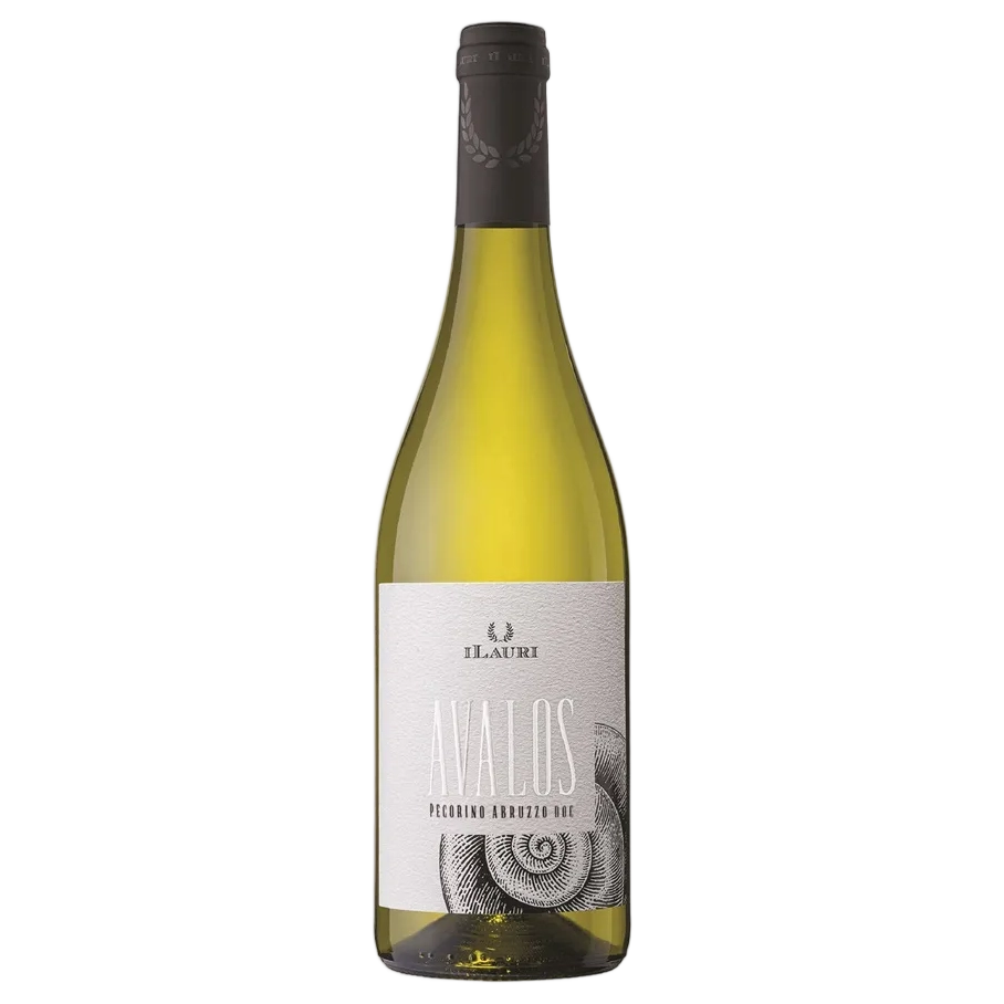 A bottle of i Lauri AVALOS Pecorino d'Abruzzo DOC 2025 750ml White Wine