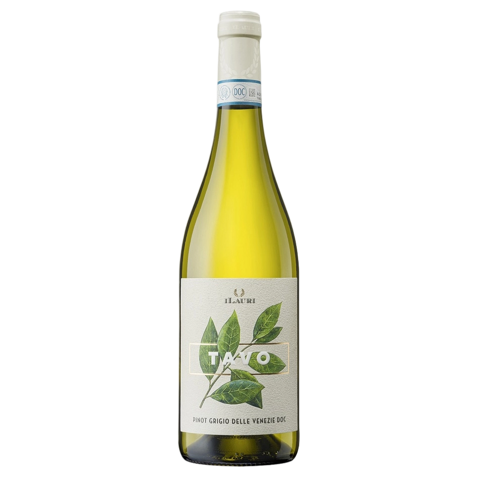 A bottle of i Lauri TAVO Pinot Grigio delle Venezie DOC 2025 750ml White Wine