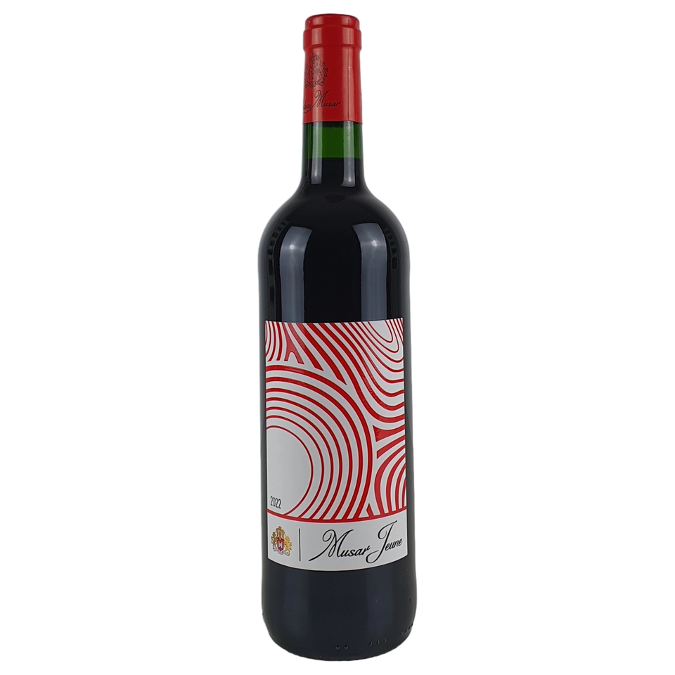A bottle of Chateau Musar Jeune Red 2022 750ml Red Wine