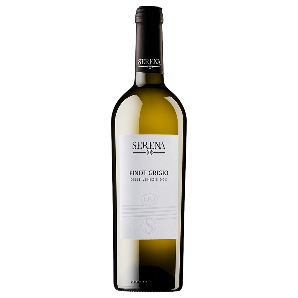A bottle of Serena 1881 Pinot Grigio 2025 750ml White Wine