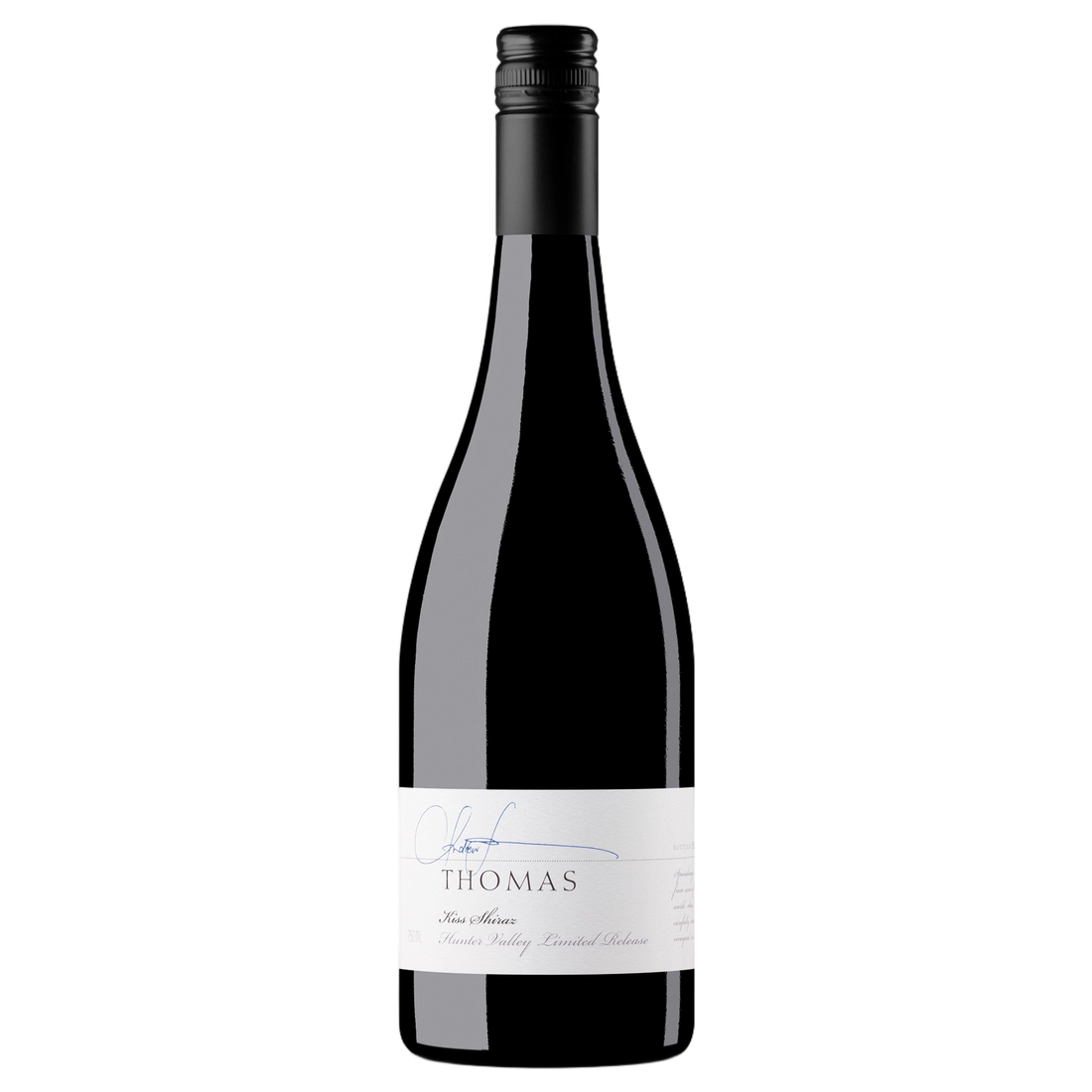 A bottle of Thomas Wines Kiss Shiraz 2024 750ml Red Wine