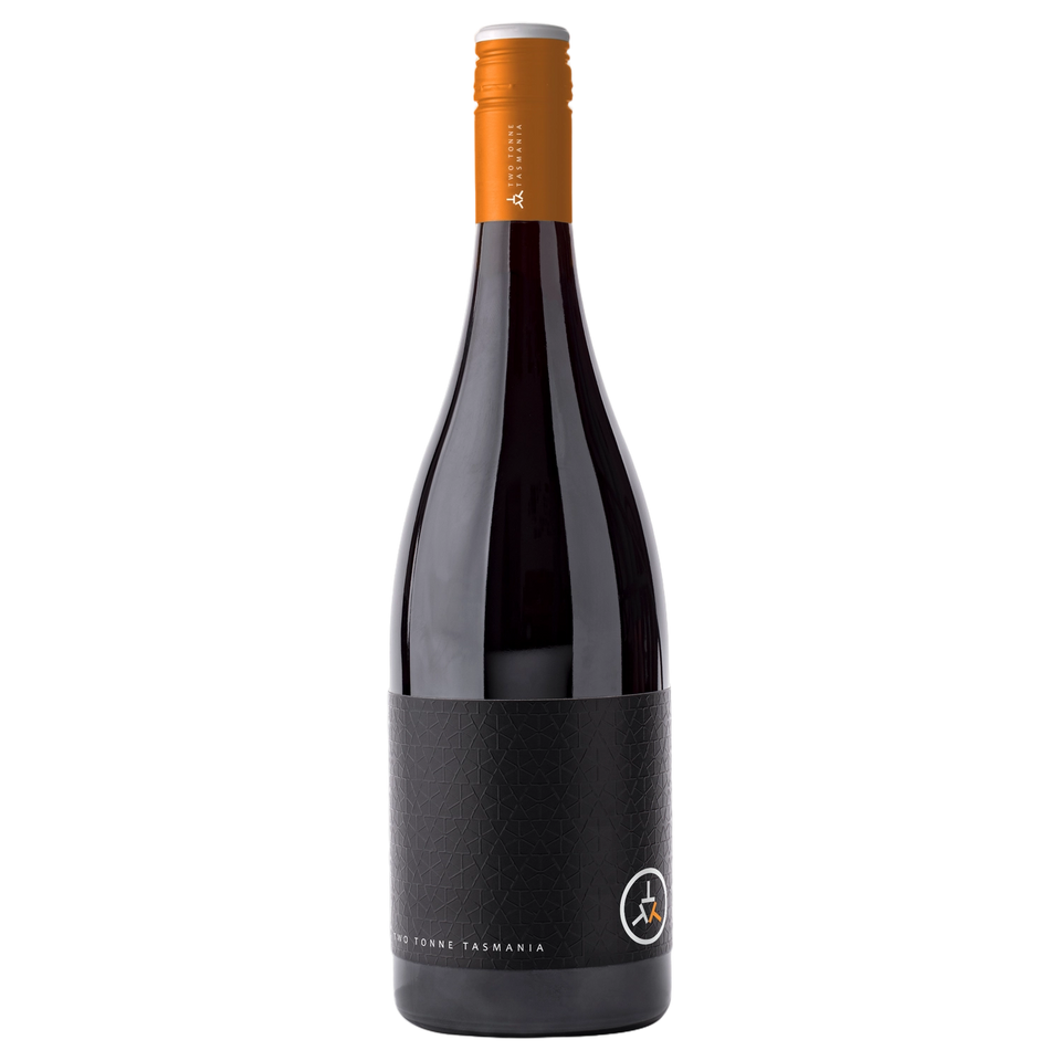 A bottle of Two Tonne Tasmania EST Pinot Noir 2025 750ml Red Wine