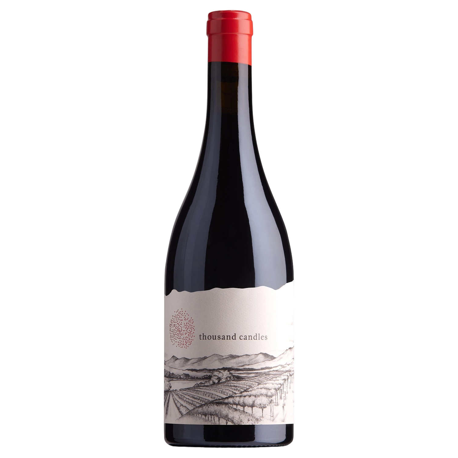 A bottle of Thousand Candles Pinot Noir 2023 750ml Red Wine
