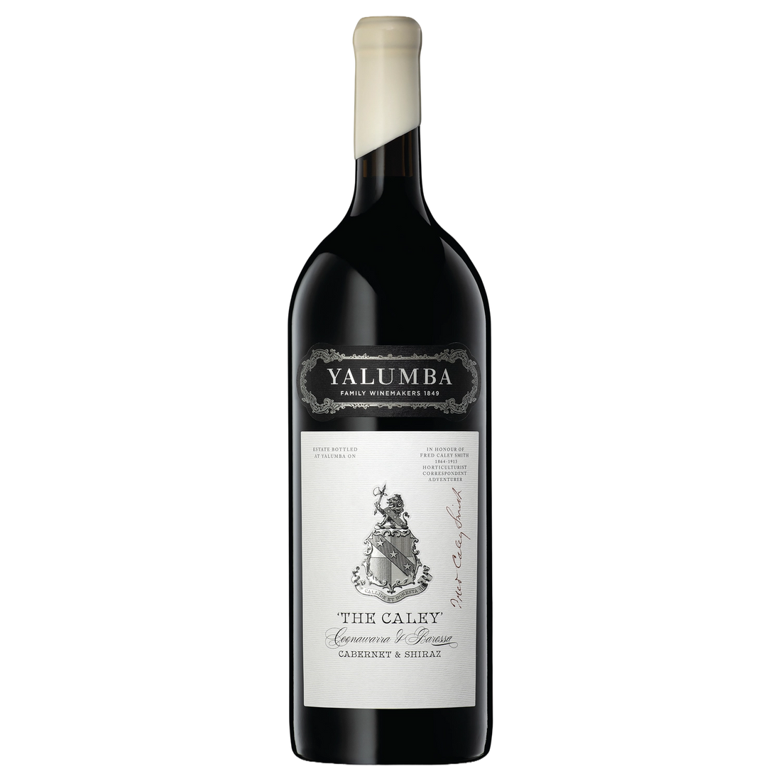 A bottle of Yalumba The Caley Cabernet & Shiraz 2021 1500ml Red Wine