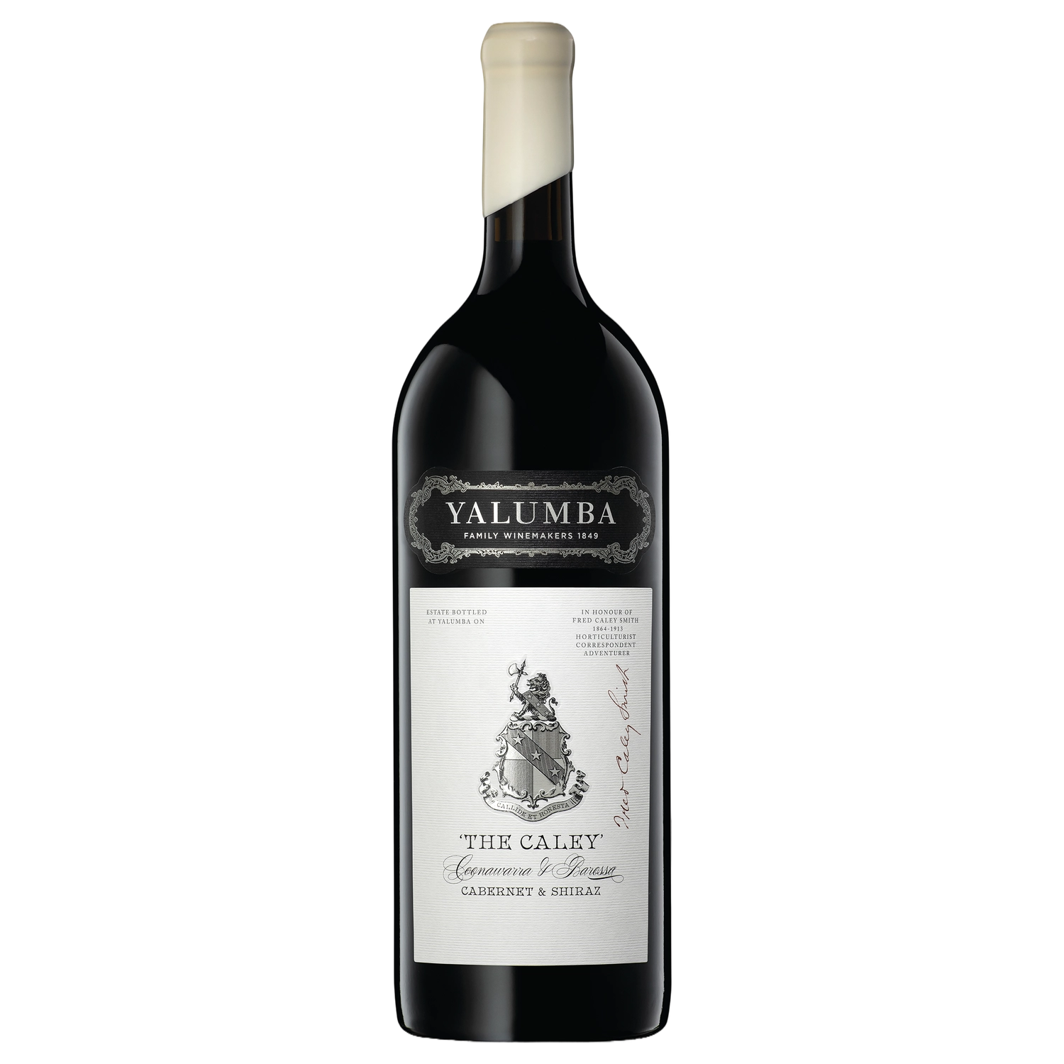 A bottle of Yalumba The Caley Cabernet & Shiraz 2021 1500ml Red Wine