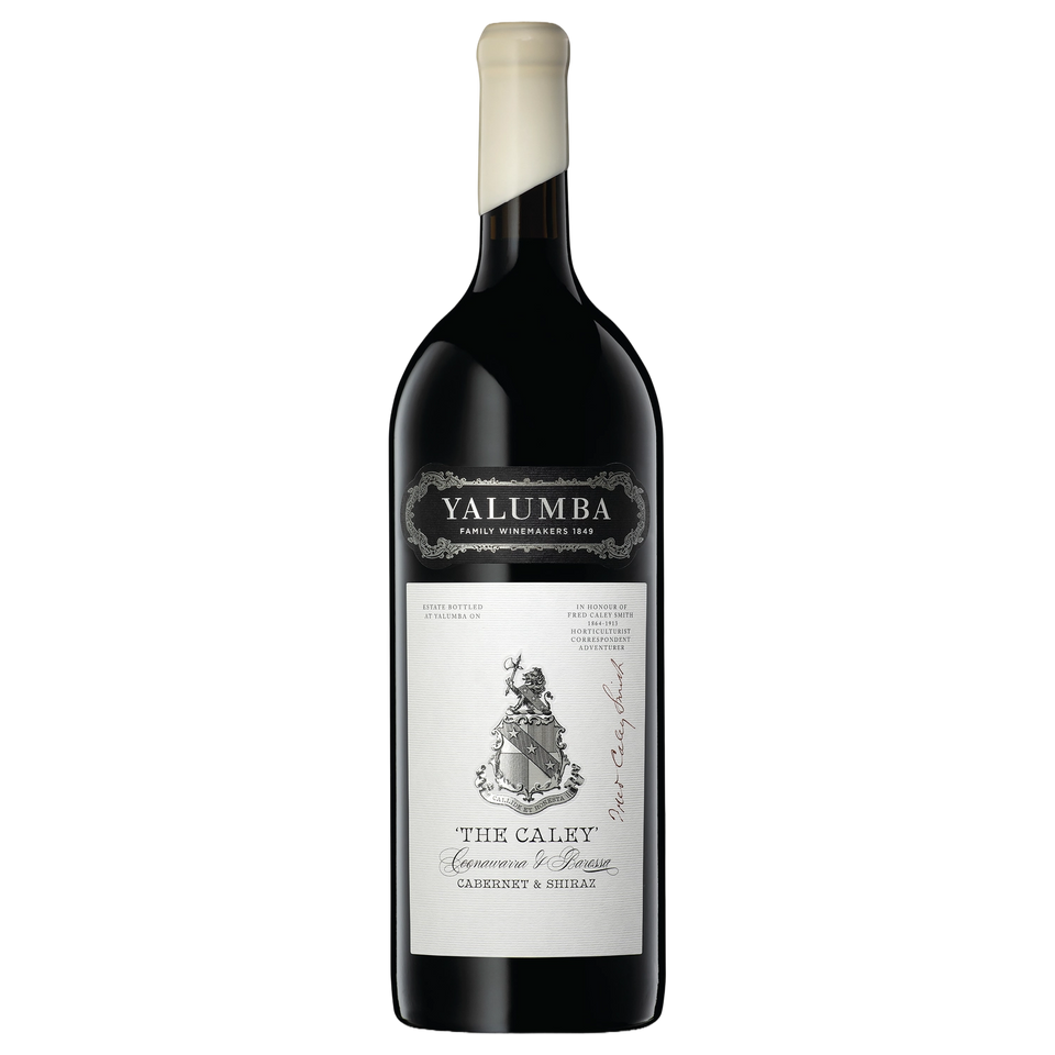 A bottle of Yalumba The Caley Cabernet & Shiraz 2021 1500ml Red Wine