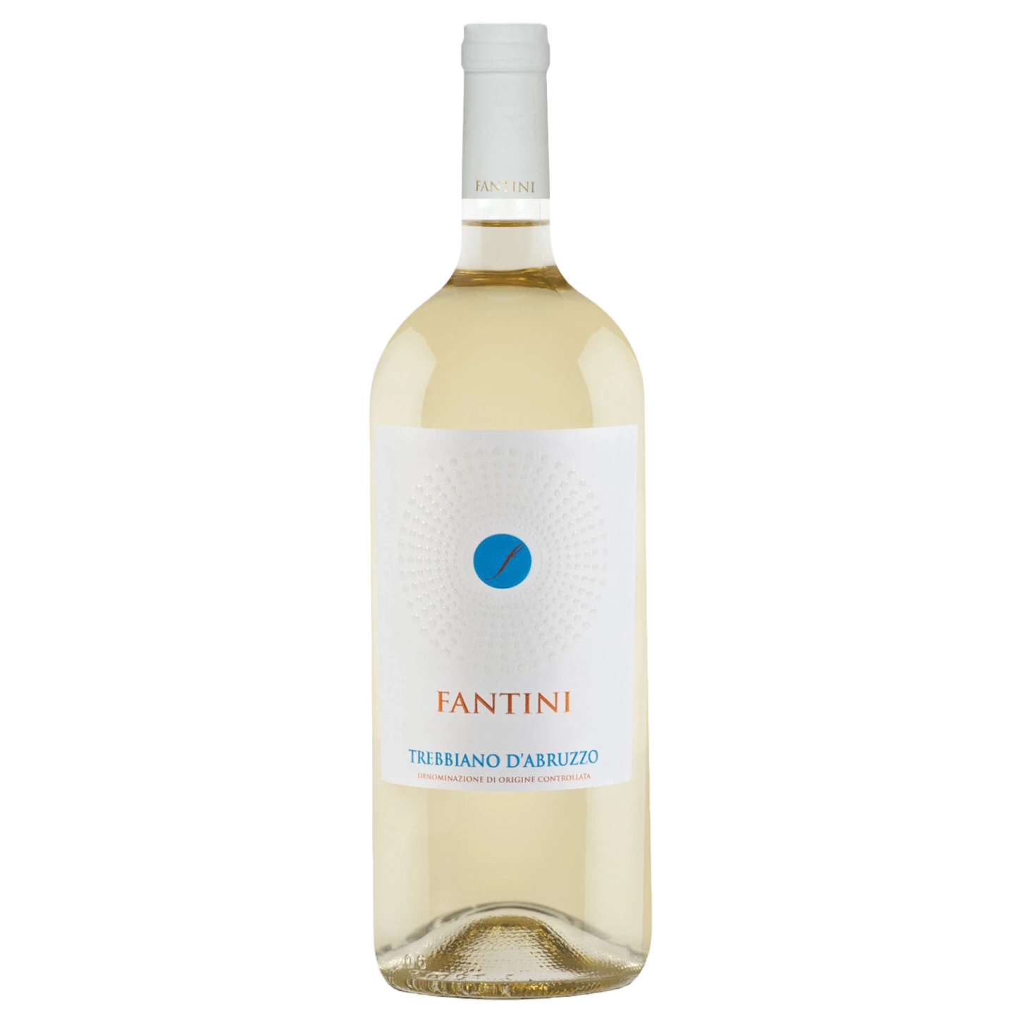 A bottle of Fantini Trebbiano D'Abruzzo 2023 1500ml White Wine