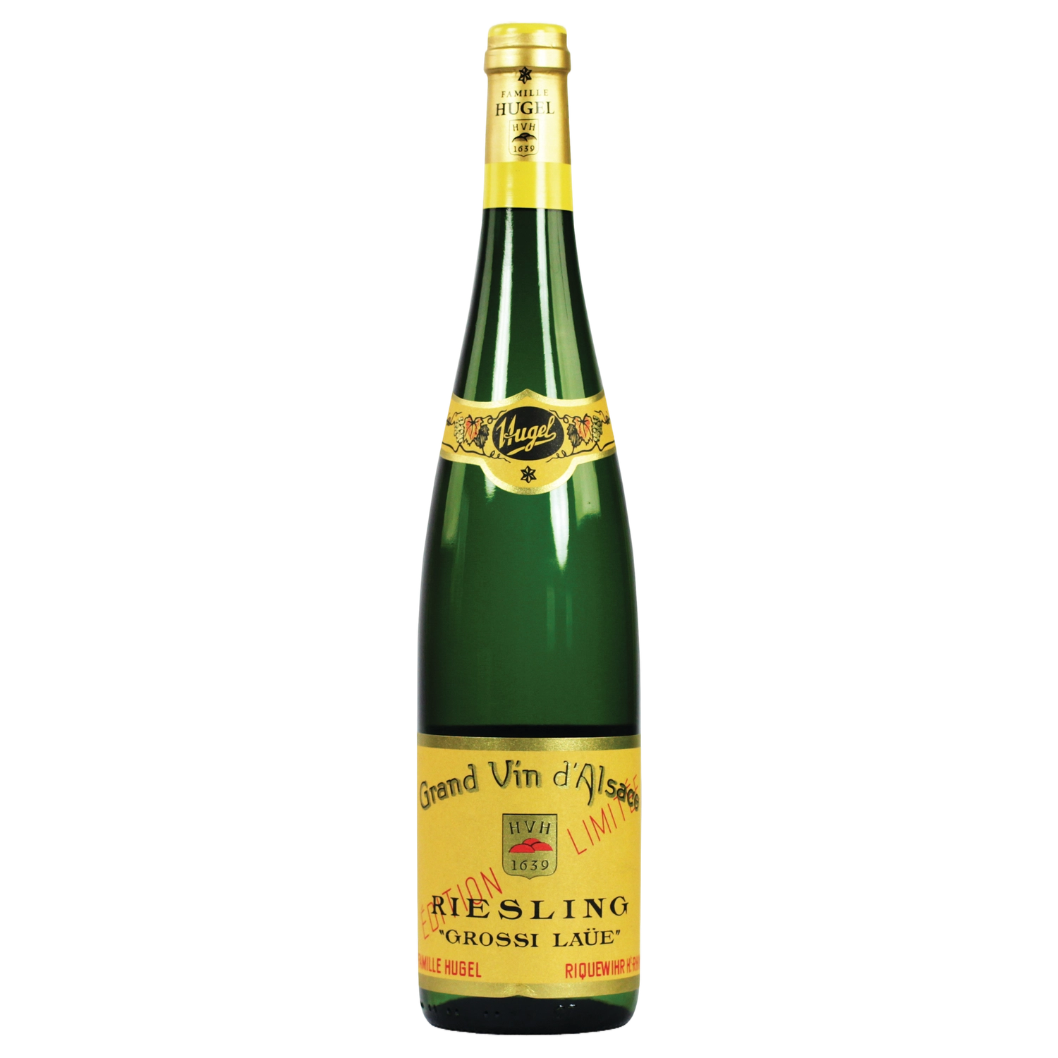 A bottle of Famille Hugel Riesling Grossi Laüe 2014 750ml White Wine