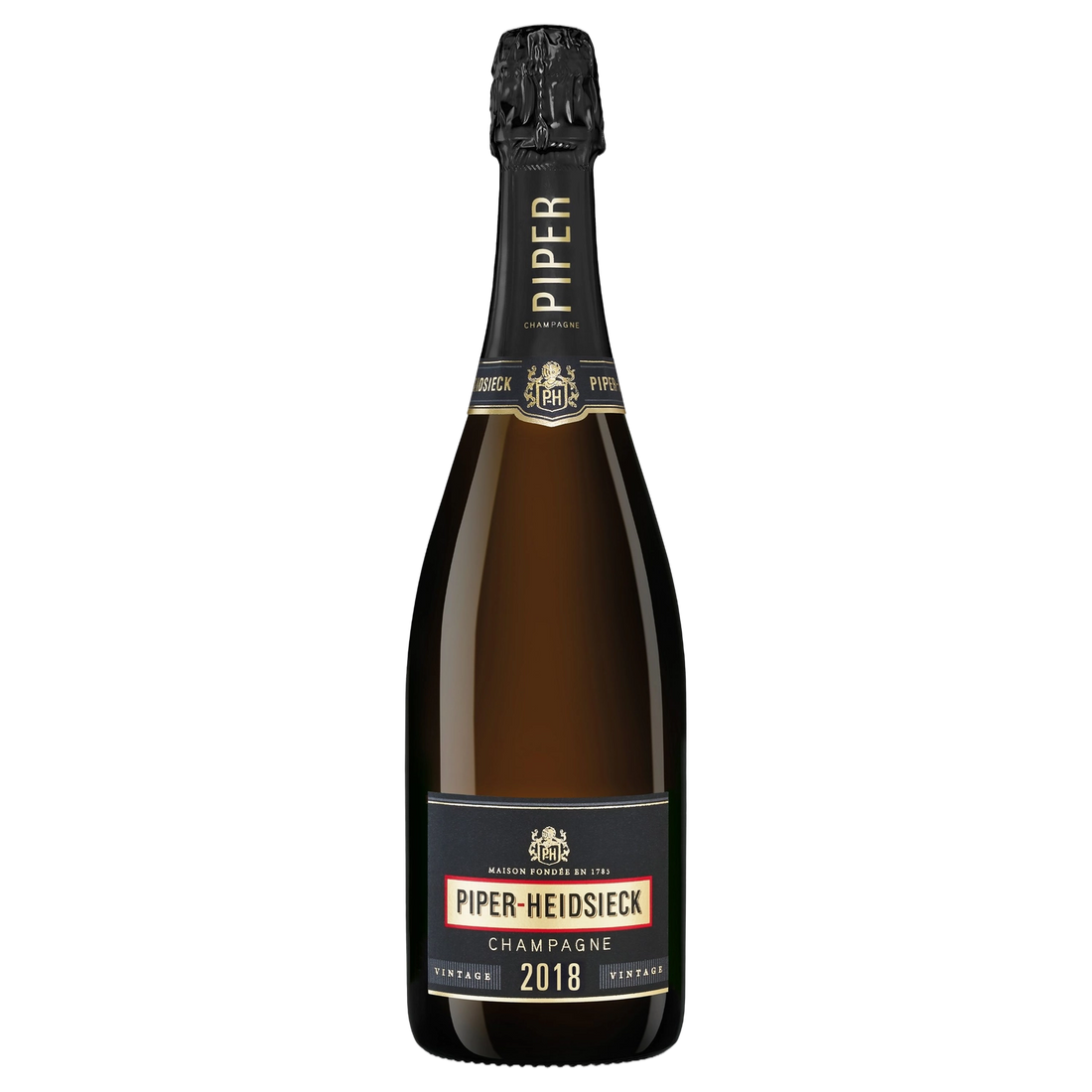 A bottle of Piper Heidsieck Vintage Brut 2018 750ml Sparkling Wine
